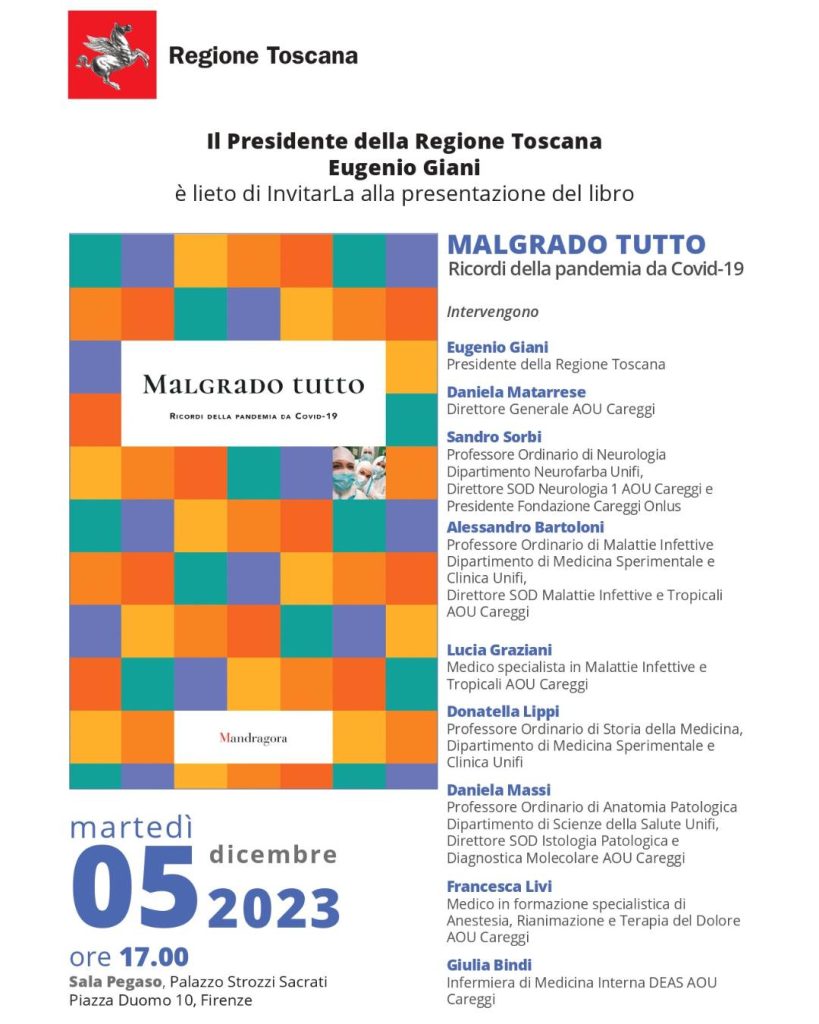 Presentazione del libro “Malgrado tutto”